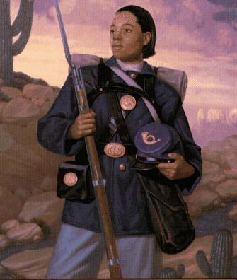 Cathay Williams (artist rendition)
