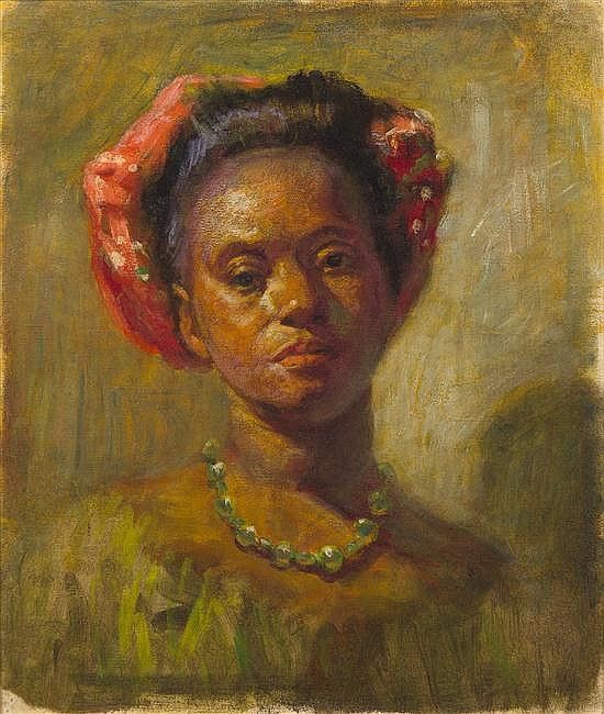 Woman from the French West Indies, 1891 by Henry Ossawa Tanner